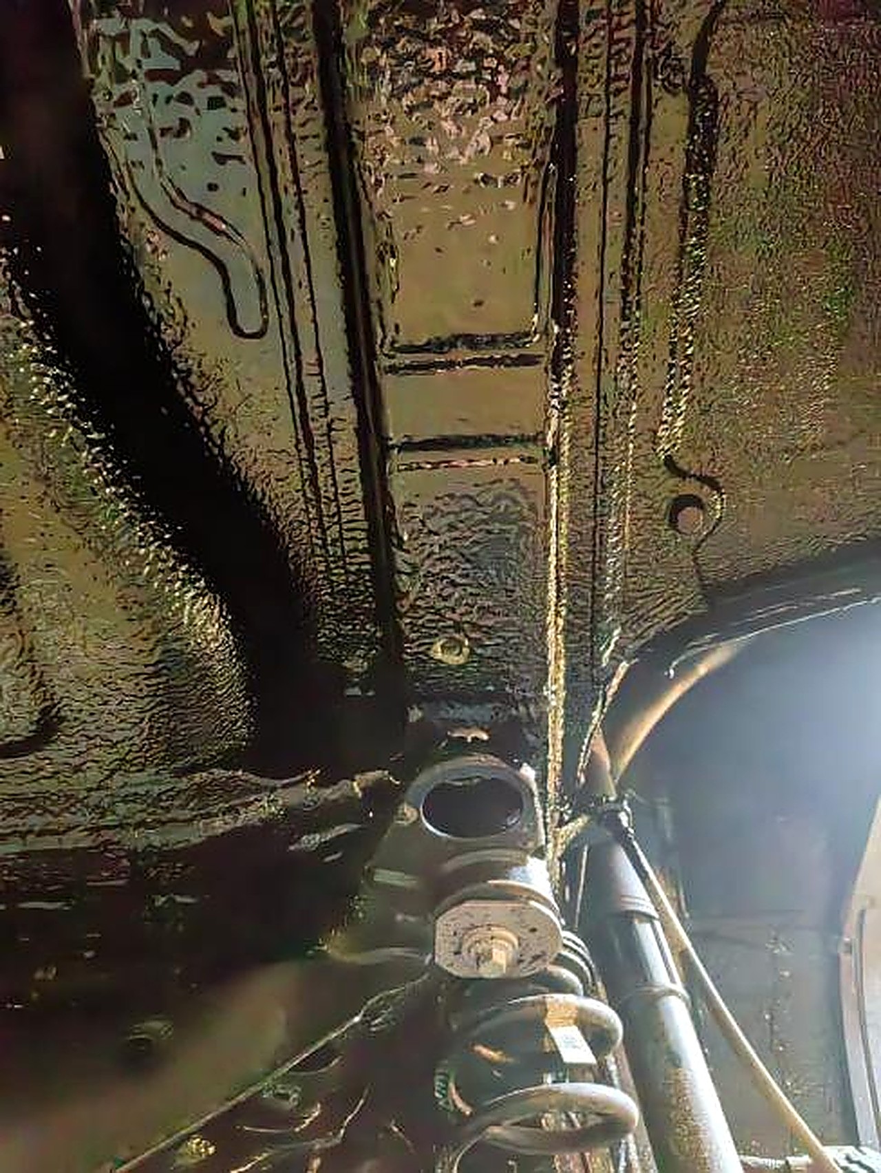 Антикоррозийная обработка днища