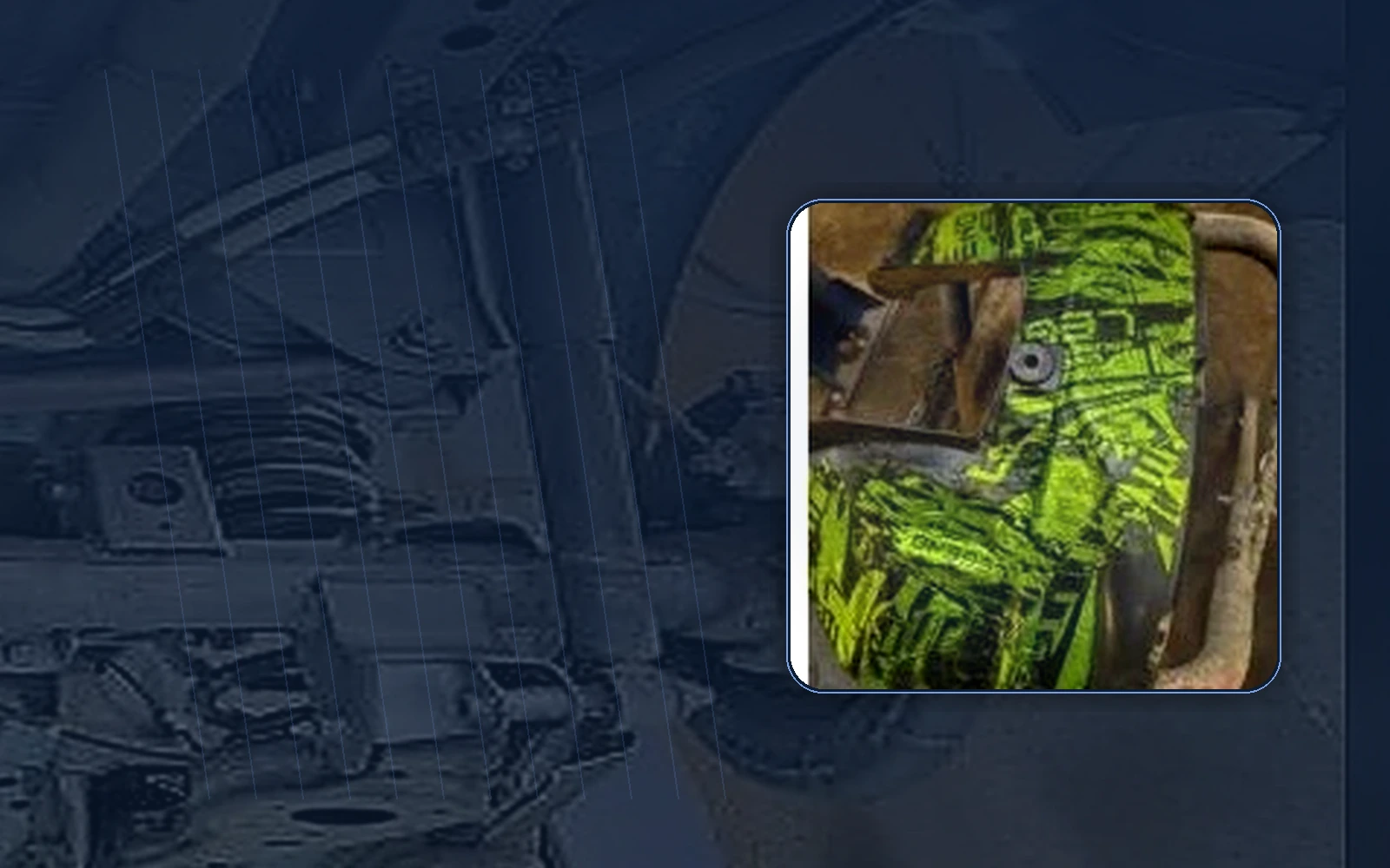 Виброизоляция в зоне колёсной арки